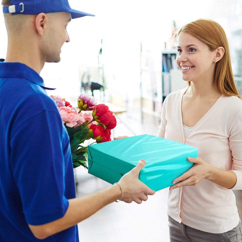 Metronic Teal Poly Mailers 14.5x19 Large Poly Mailers 100 Pack Self-Seal Shipping Bags, Packaging Bags, Shipping Envelopes, Packaging for Small Business, Boutique, Clothing - Image 5